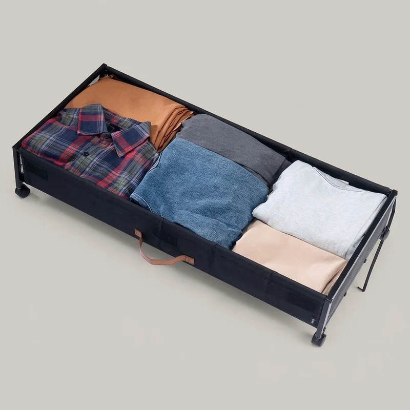 Sac de rangement sous lit | Roulettes