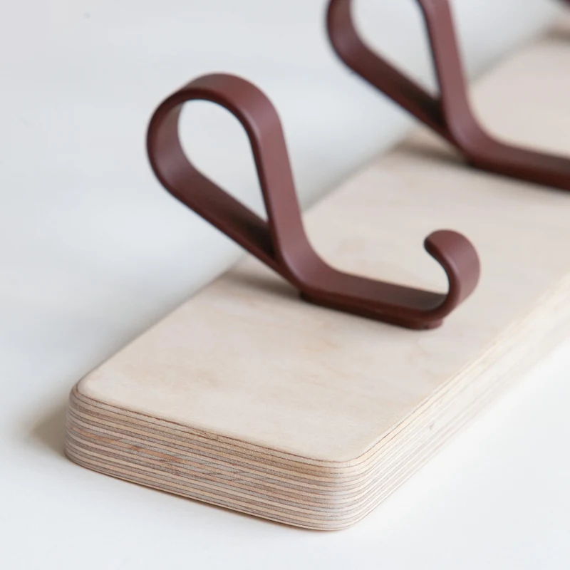 Wall Coat Rack · 100 cm · Loop Hooks