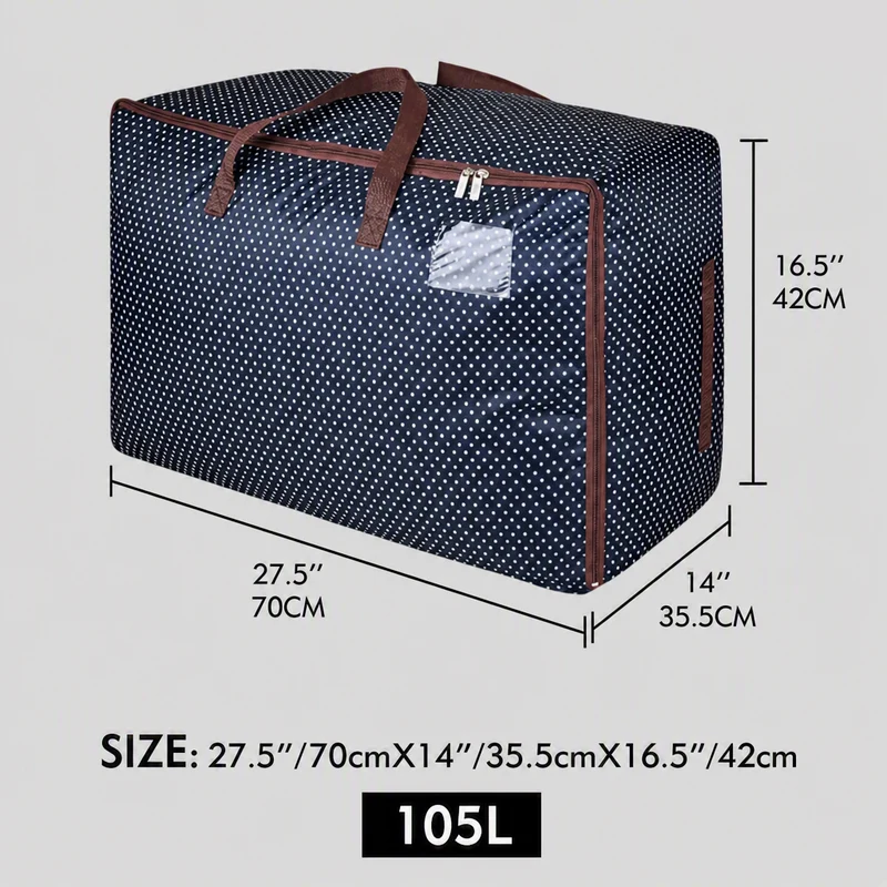 Sac de rangement vêtements | 105L étanche