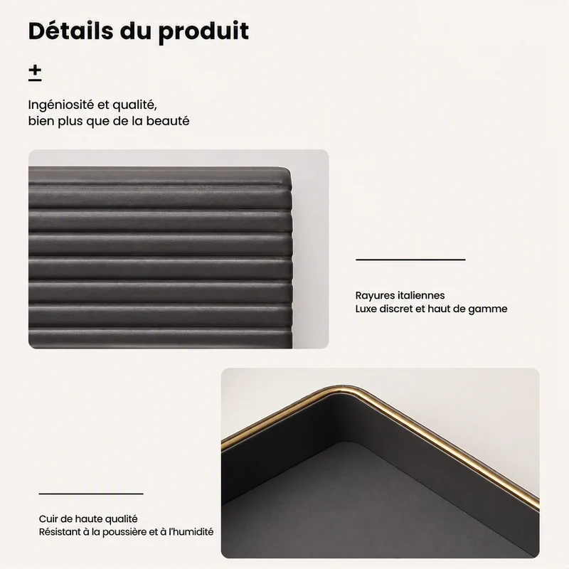 Vide poches | Design Cuir PU