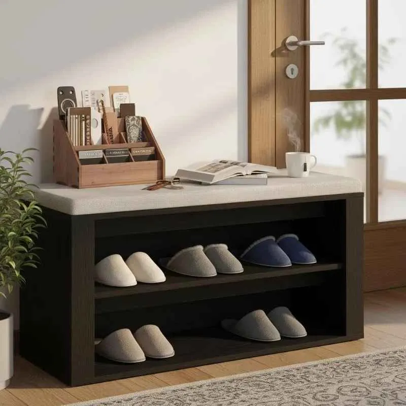 Banc range chaussures | Chêne
