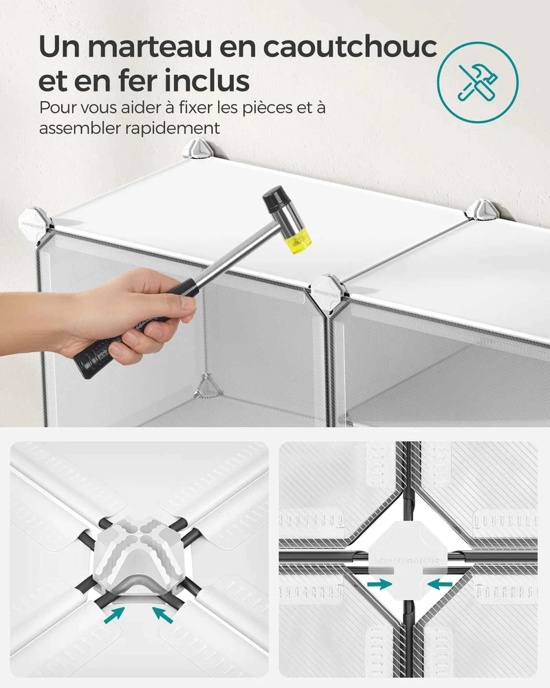 Cubes de rangement | Modulables 40 paires