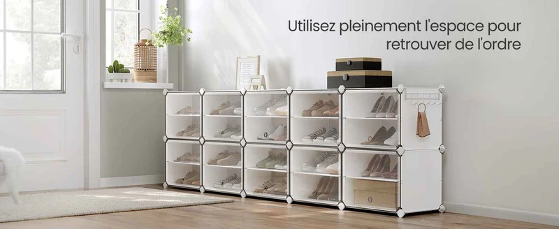 Cubes de rangement | Modulables 40 paires