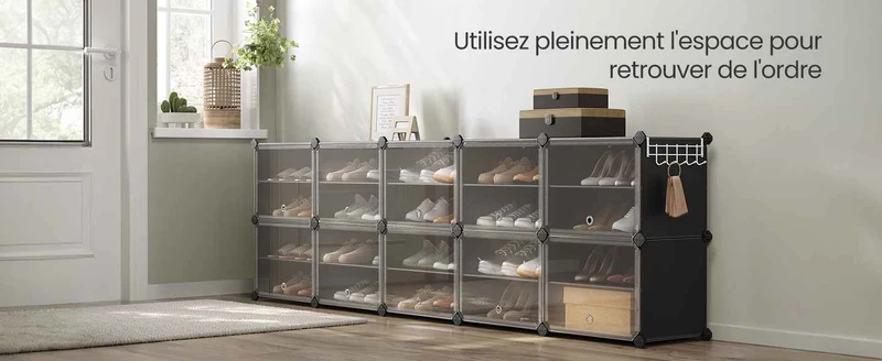 Cubes de rangement | Modulables 40 paires