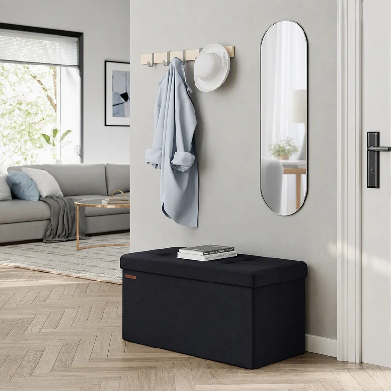 Banc de rangement | Velours Premium