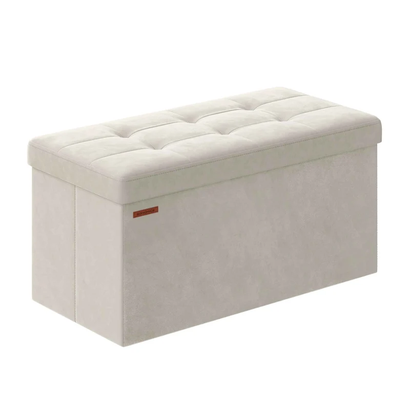 Banc de rangement | Velours Premium