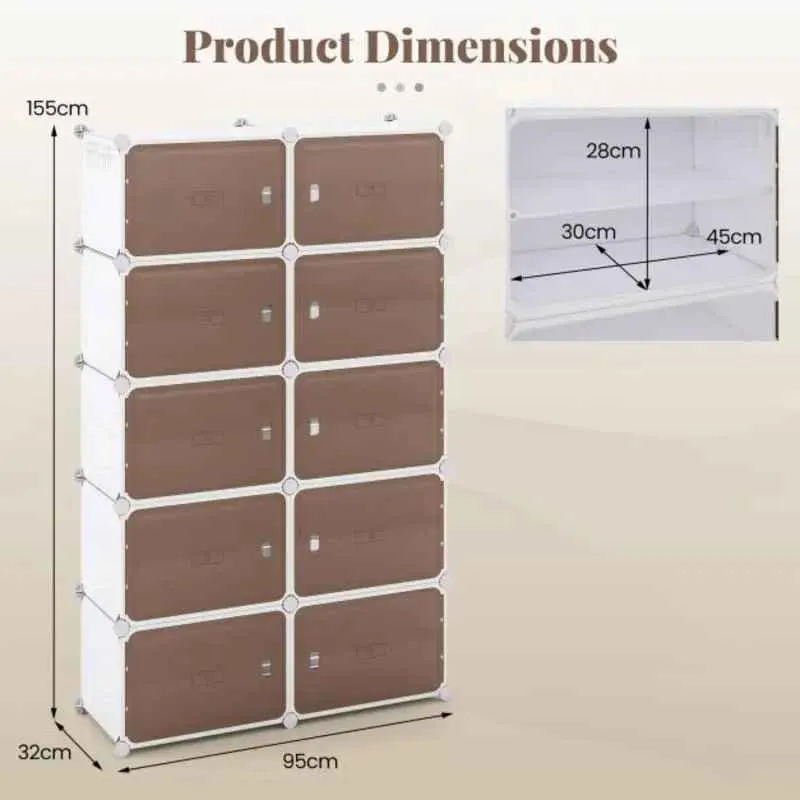 Cubes de rangement | Modulaire 40 Paires