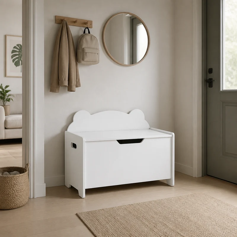 Banc coffre de rangement | Ours Ludique
