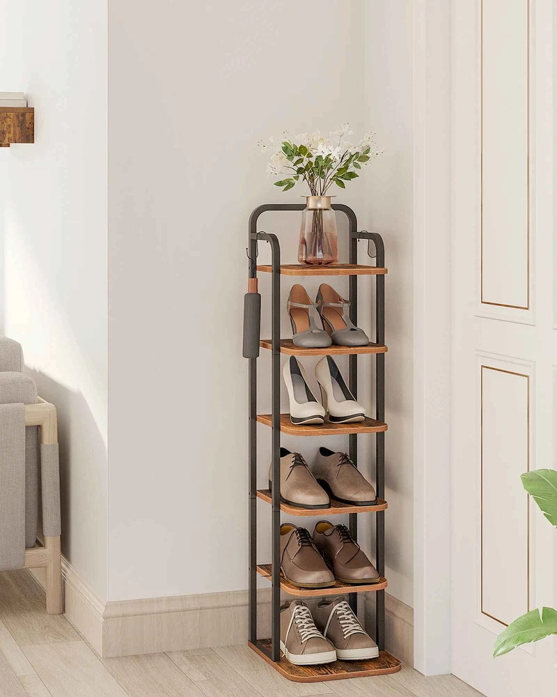Étagère à Chaussures | Verticale 6 Niveaux | Novabo