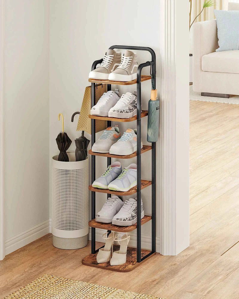 Étagère à Chaussures | Verticale 6 Niveaux | Novabo