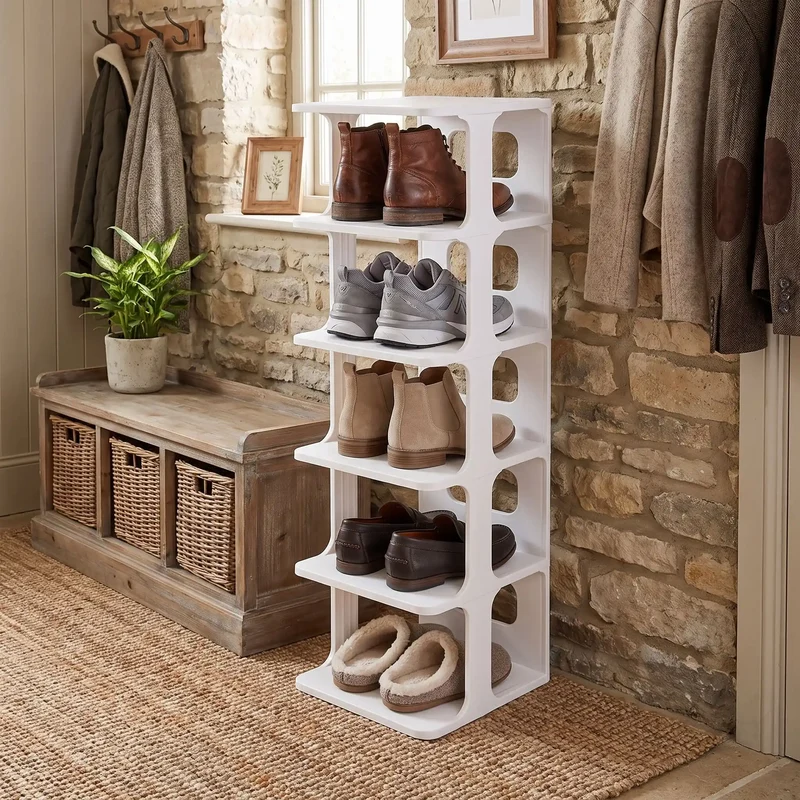 Étagère à chaussures | Verticale 6 niveaux