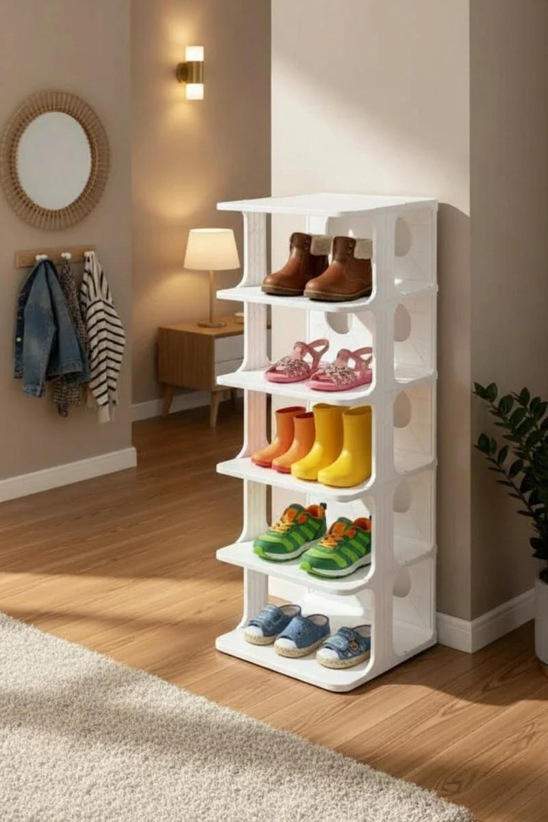 Étagère à chaussures | Verticale 6 niveaux