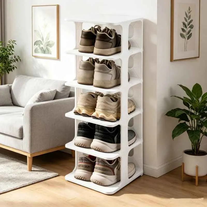 Étagère à chaussures | Verticale 6 niveaux