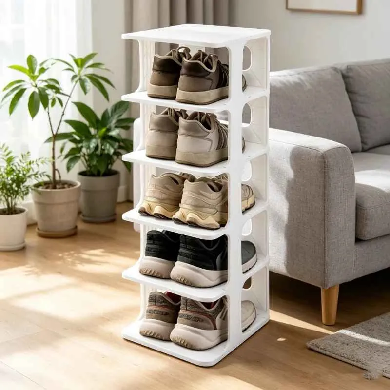Étagère à chaussures | Verticale 6 niveaux