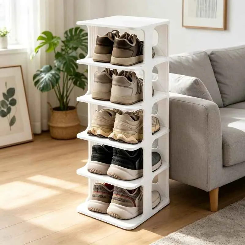 Étagère à chaussures | Verticale 6 niveaux