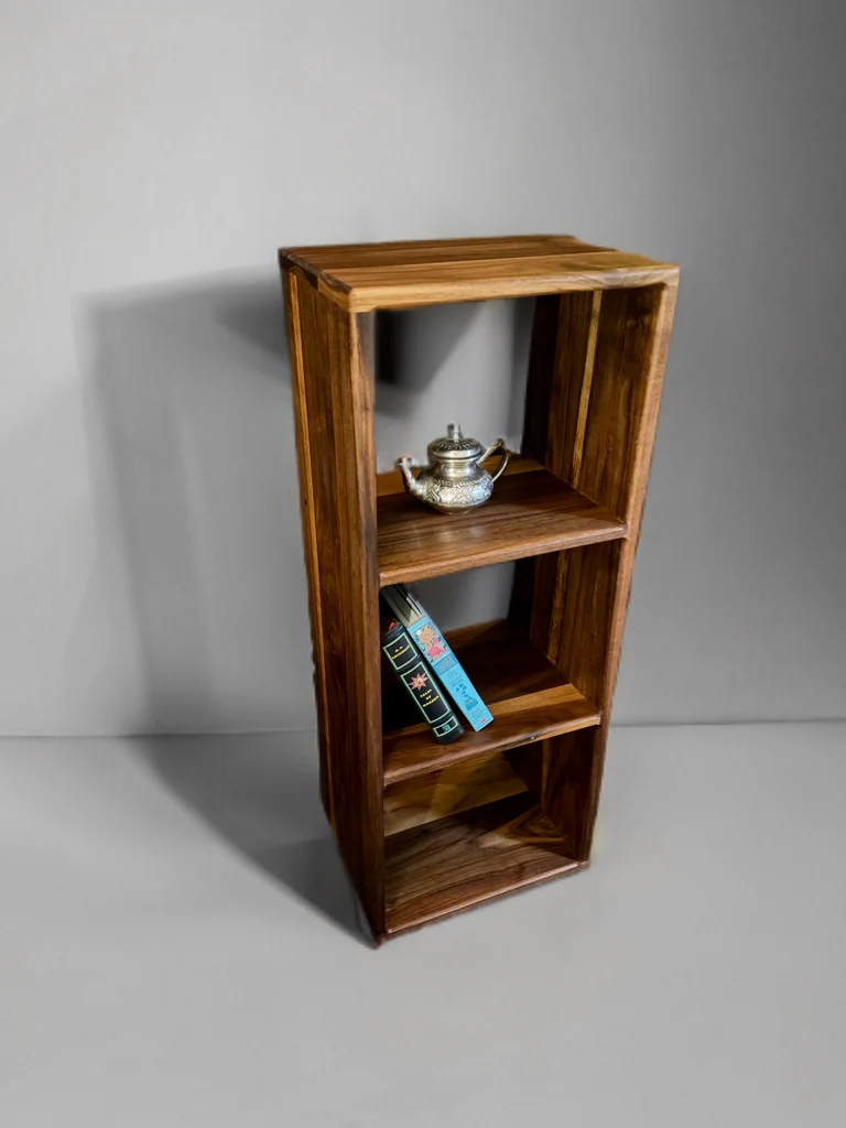 The Loden – Custom Black Walnut Bookshelf