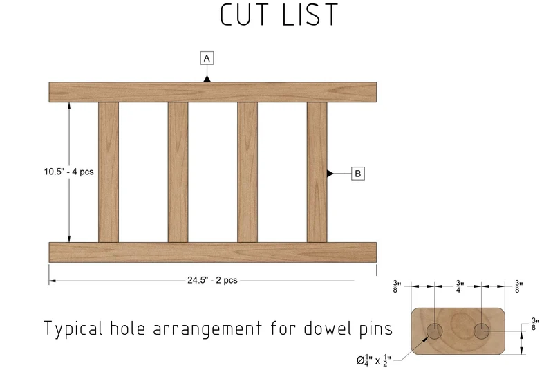 Wood Dog Bed with Steps – Woodworking Plan (Digital Download)