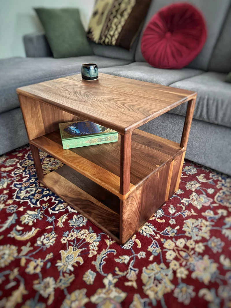 The Heritage Side Table(16") Table version - Modern Mid century Style