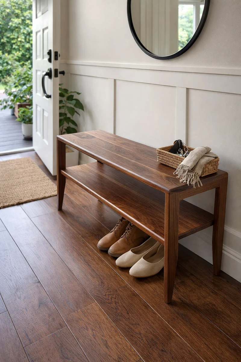 The Quebec Entryway Bench