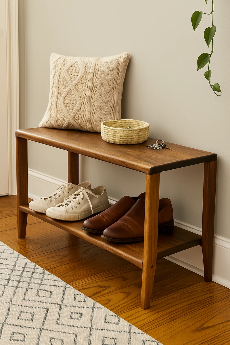 The Quebec Entryway Bench