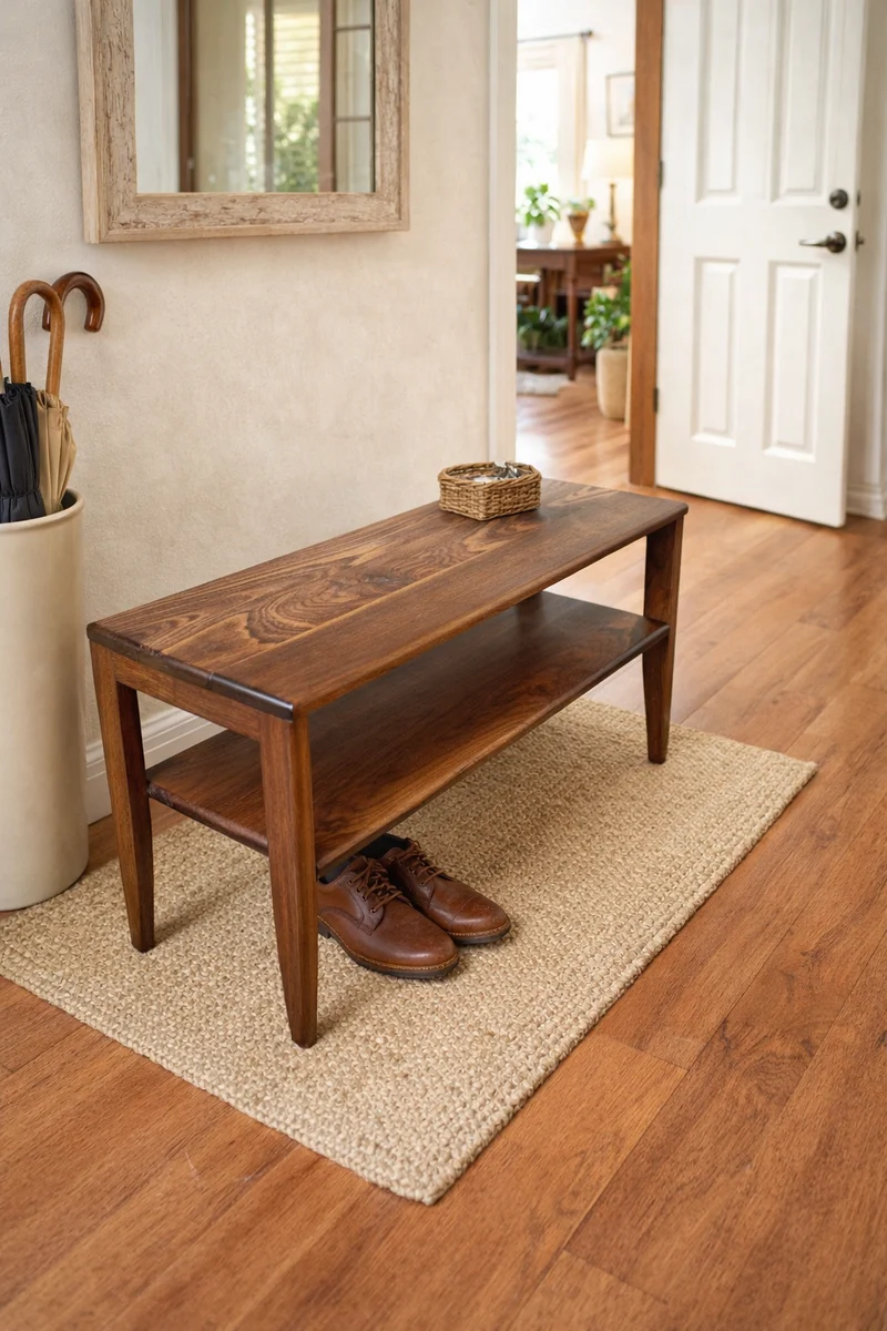 The Quebec Entryway Bench