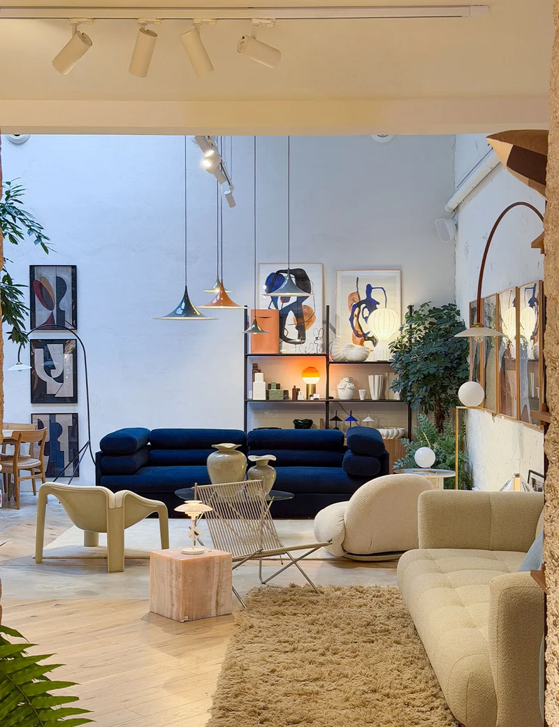 Sofá Elogio Tapizado Fustagno 004 - Tobia y Afra Scarpa | Producto de Exposición