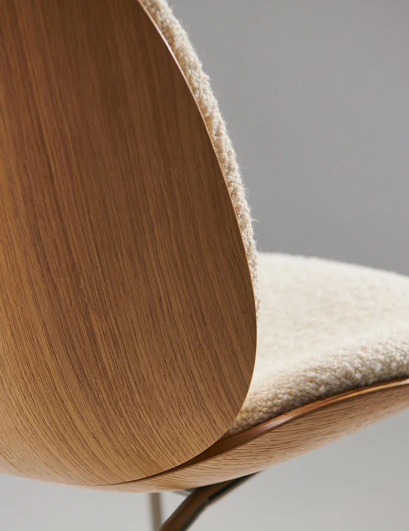 Silla Beetle Veneer Karakorum Pack de 2 | Producto de Exposición