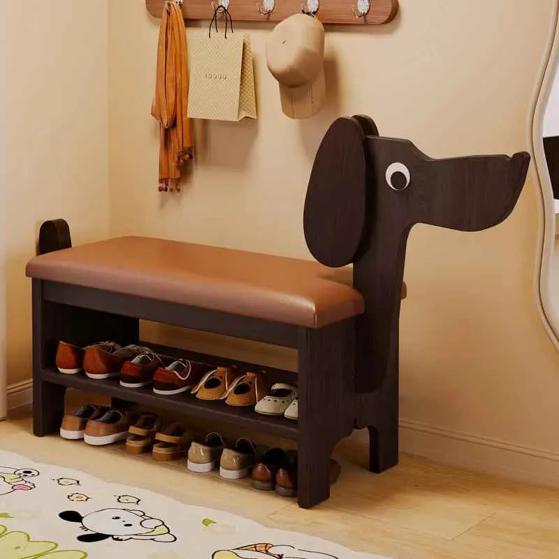 Banc rangement chaussures | Design Chien
