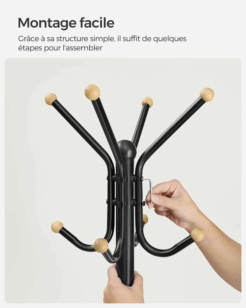 Porte manteau | Robuste 12 crochets