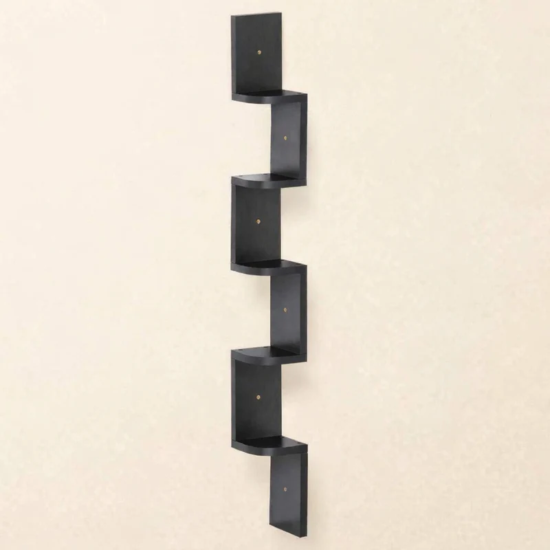 Étagère murale | Zigzag 5 Niveaux Angle