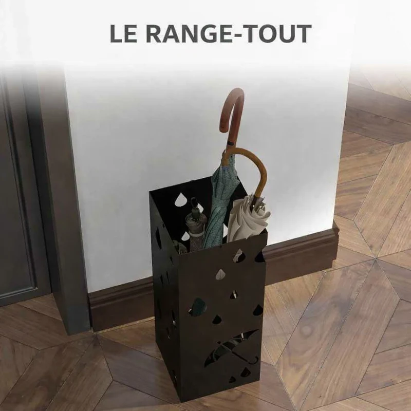 Porte parapluie design | Bac récupérateur 6 places