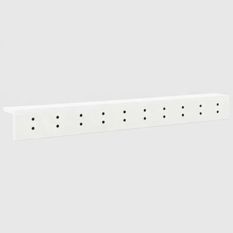 Patère porte manteau murale 100cm | Design bicolore