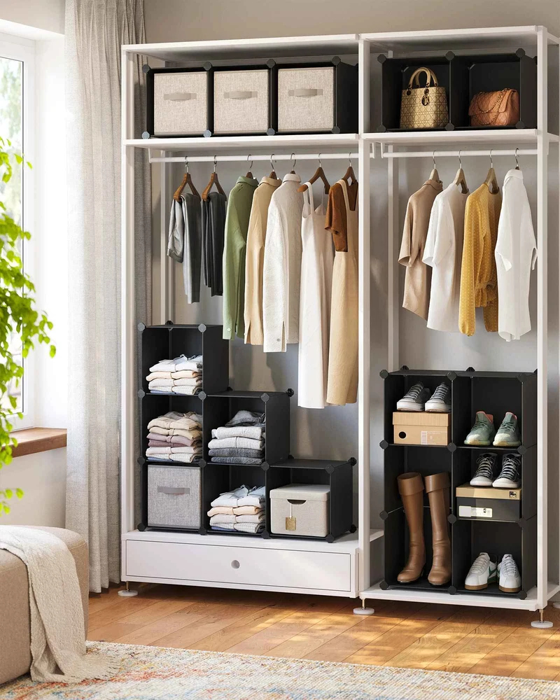 Rangement chaussures | Modulable 16 Cubes