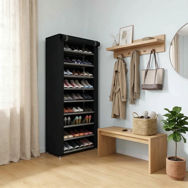 Étagère à Chaussures | 10 Niveaux | Pratico