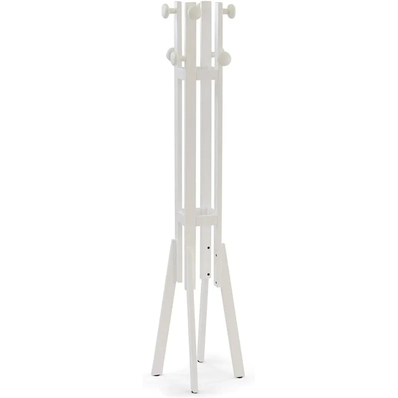 ARIT - Porte-manteau ALBA arbre en bois - finition blanche « Ar-It le cœur du bois »
