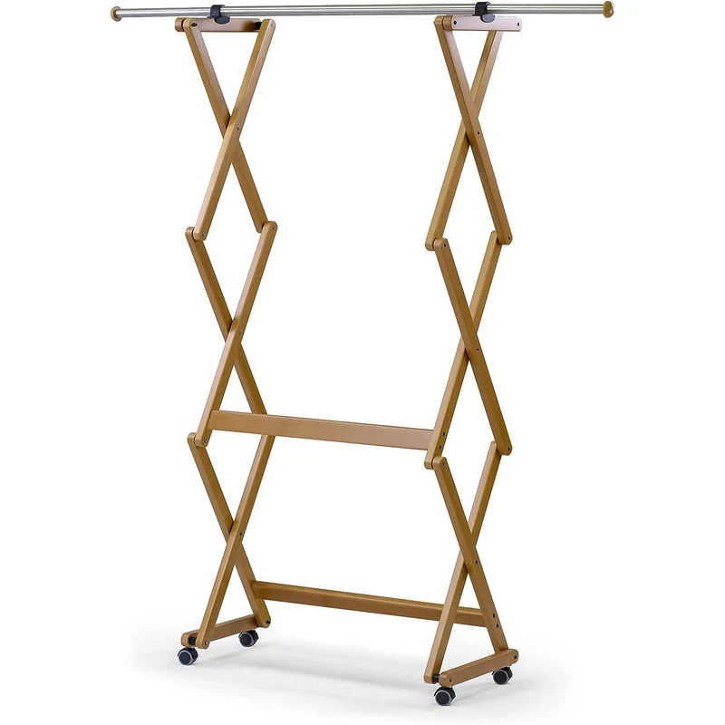 ARIT - Porte-manteau FELIX, Bois - Fermeté - Extensible - Finition Cerise « Ar-It le cœur du bois »