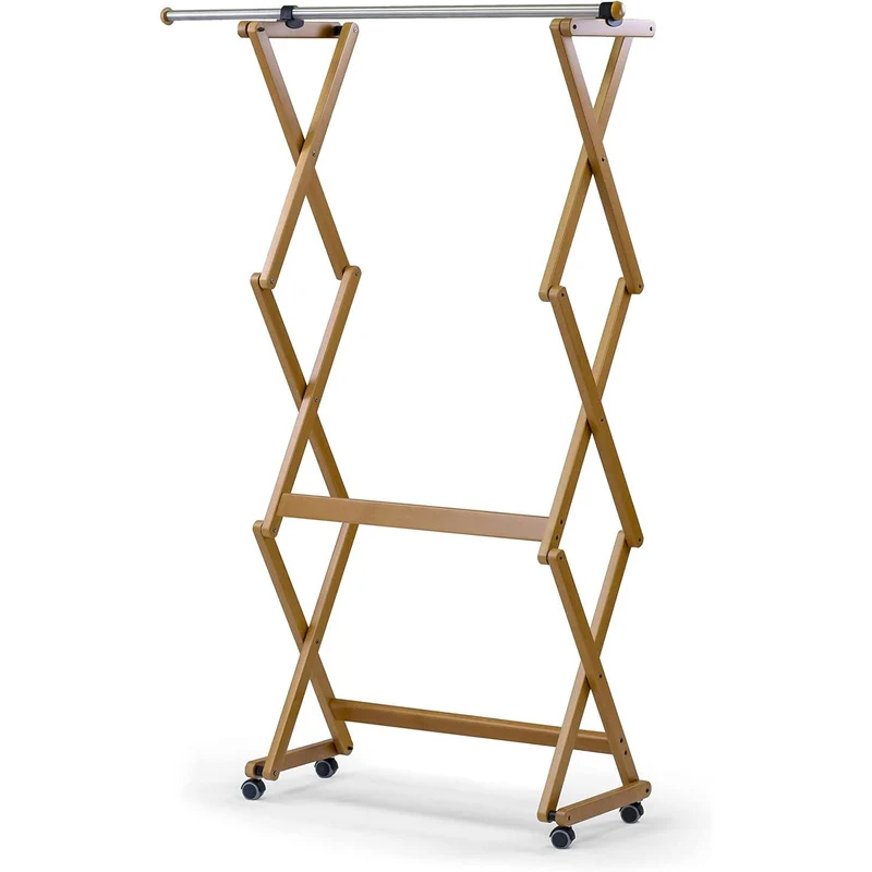 ARIT - Porte-manteau FELIX, Bois - Fermeté - Extensible - Finition Cerise « Ar-It le cœur du bois »