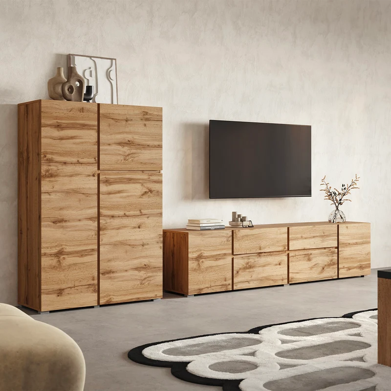 Buffet haut 3 portes Maxis Bois