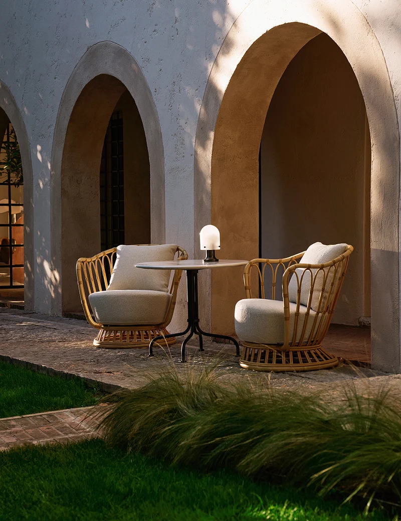 Grace lounge chair, outdoor