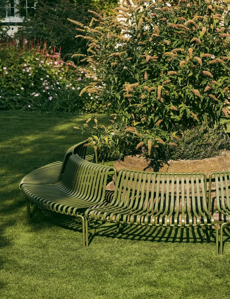 Palissade park dining bench Out