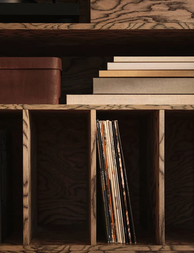 Mueble vinilos Cabri