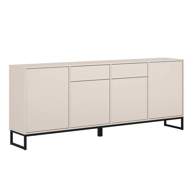Buffet 4 portes 2 tiroirs Loa Cachemire