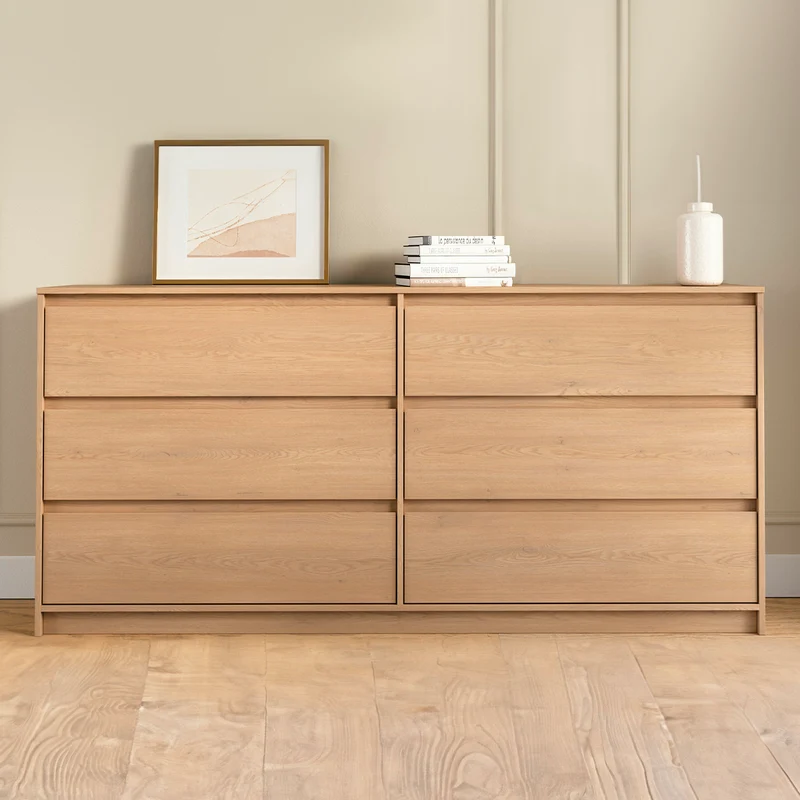 Commode 6 tiroirs Beck Bois