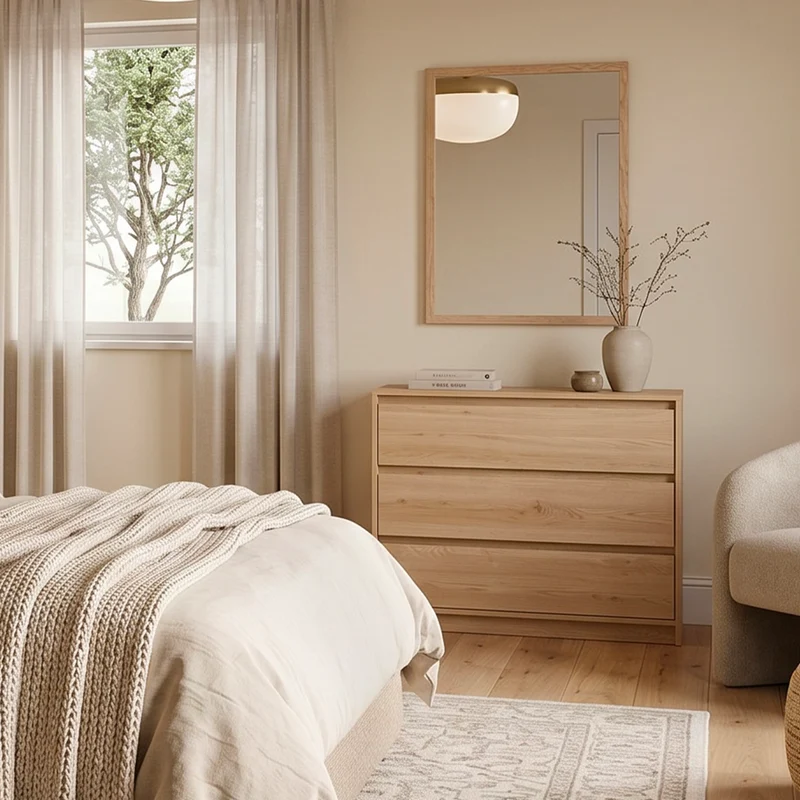 Commode 3 tiroirs Beck Bois
