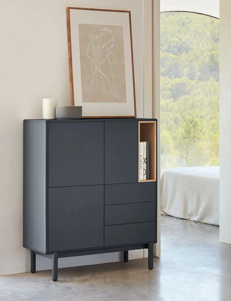 Aparador alto Corvo 3P3C