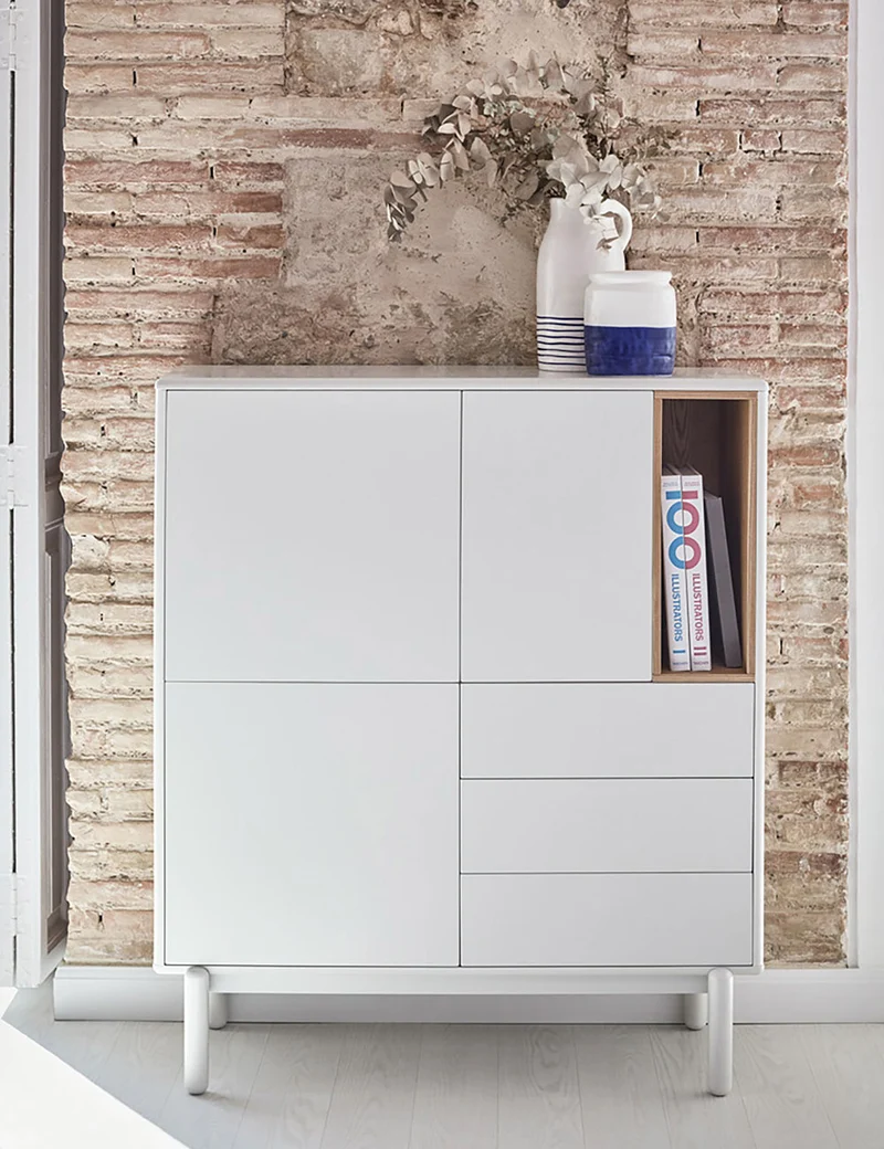 Aparador alto Corvo 3P3C