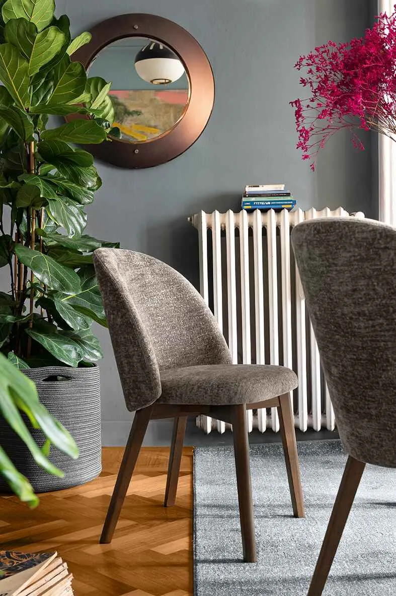 Chaise Connubia - Tuka Mid (Pieds en Bois) CB2190