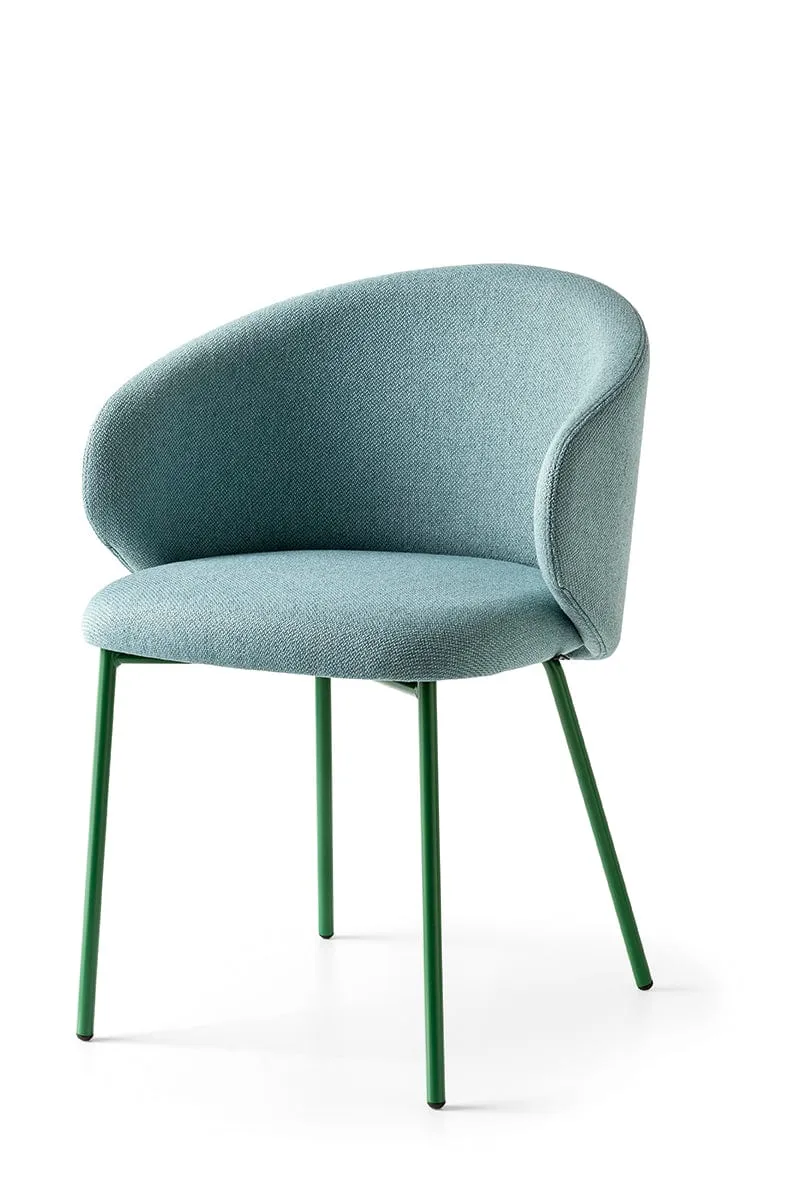Chaise Connubia - Tuka (Safran-Blanc-Chanvre) CB1999