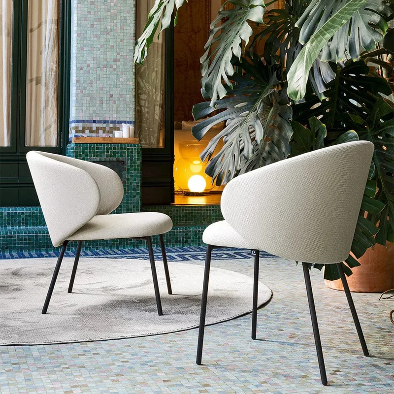 Chaise Connubia - Tuka (Pieds en Métal) CB1999