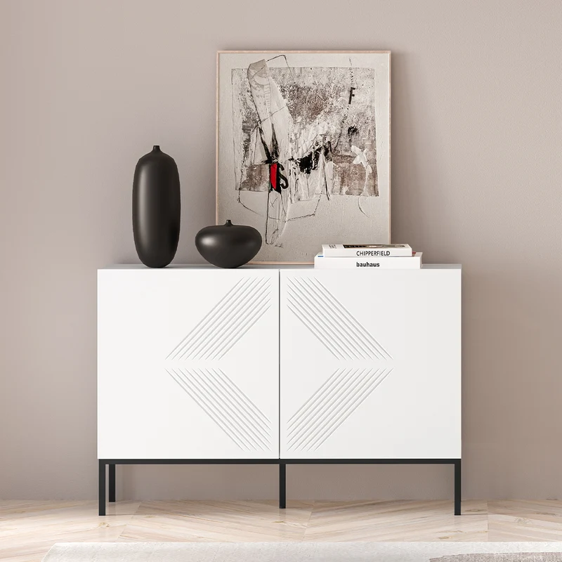 Buffet 2 portes Aura Blanc